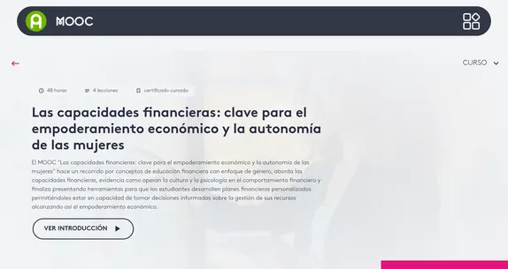 Capacidades financieras para mujeres