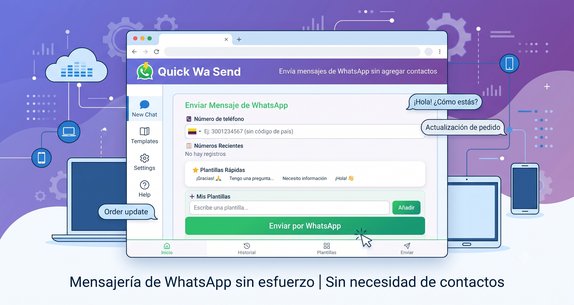 App para enviar WhatsApp sin guardar número