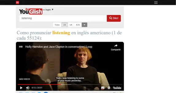 Mejora tu Listening en Idiomas con YouGlish