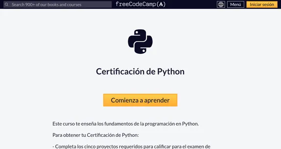 Certificación de Python