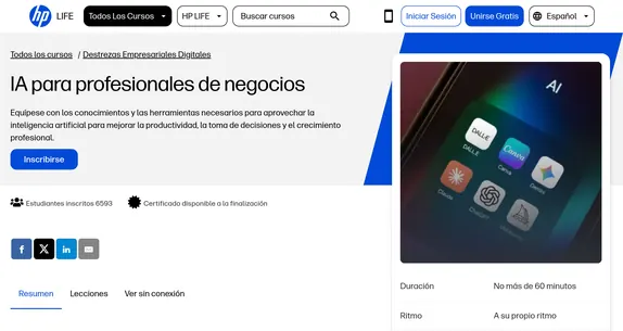IA para profesionales de negocios