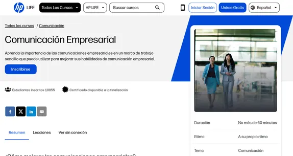 Curso de Comunicación Empresarial