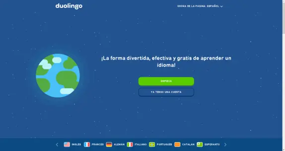 Curso de ingles Duolingo