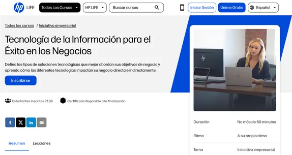 Tecnología de la Información para el Éxito en los Negocios