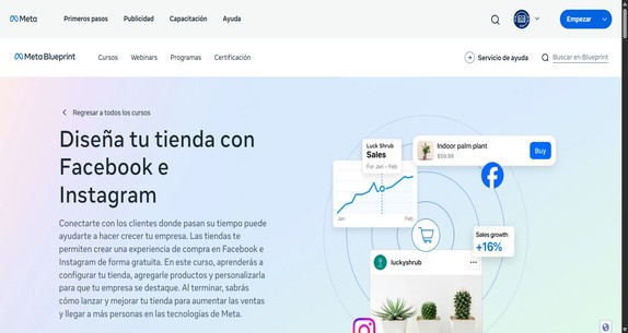 Configura tus tiendas de Facebook e Instagram