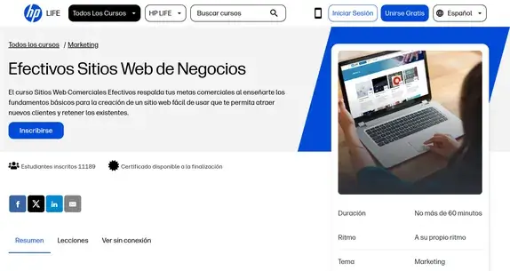 Curso Efectivos Sitios Web de Negocios: Crea, Atrae y Vende