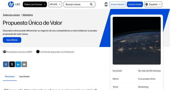 Curso Propuesta Única de Valor